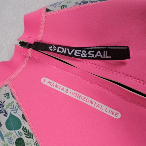 X-Manta Wetsuit Girls Size XL Pink Dive & Sail Swim Water Sports Surf - Picture 9 of 11